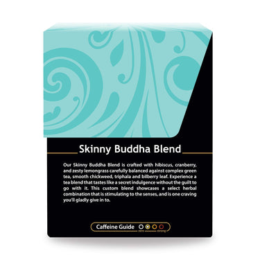 Buddha Teas Organic Skinny Buddha Blend - OU Kosher, USDA Organic, CCOF Organic, 18 Bleach-Free Tea Bag